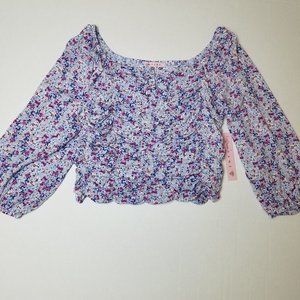 NWT Crave Fame Ruched Off Shoulder Top Size XL